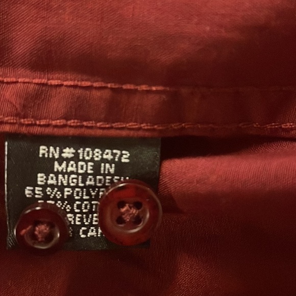 BAY Fashion Men’s button down shirt size 2XL - Picture 5 of 6